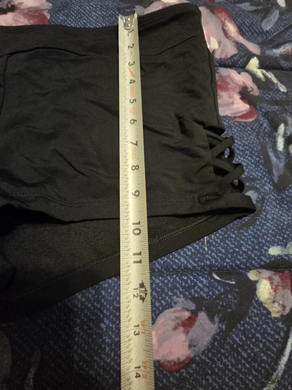 Kona Sol Black Swim Shorts with Side Cutouts - Picture 4 of 5
